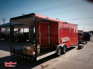 24' Loaded Concession Trailer with Porch