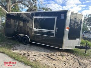 Like New - 2022 8.5' x 20' Kitchen Food Trailer with Fire Suppression System