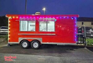 NEW - 2025 8' x 18' Kitchen Food Concession Trailer with Remote Controlled Lighting System