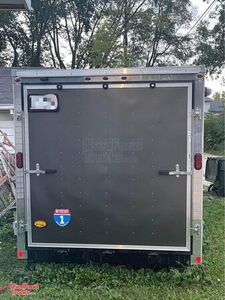 Like-New - 2018 7' x 16' Empty Concession Trailer | Mobile Street Vending Unit