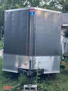 Like-New - 2018 7' x 16' Empty Concession Trailer | Mobile Street Vending Unit