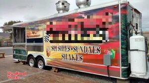 8' x 24' Mobile Kitchen /  Ice Cream Concession Trailer.