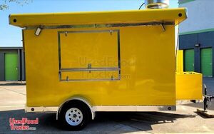 2022 7' x 12' Brand New Kitchen Food Trailer with Fire Suppression System.