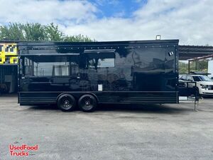 2024 8.5' x 22' Kitchen Food Concession Trailer with Bathroom + Pro Fire System