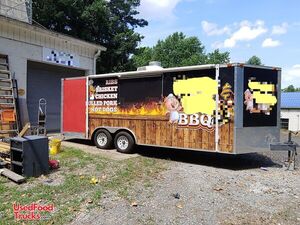 2012 - 8' x 24' Freedom Food Concession Trailer with Porch
