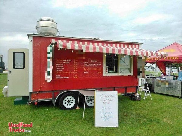 Clean Food Concession Trailer / Ready to Work Mobile Kitchen Unit