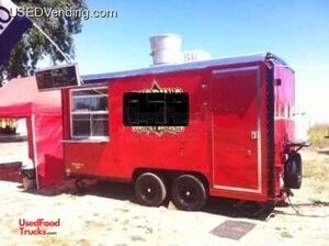 1991 - Wells Cargo CA Approved 16' Concession Food Trailer