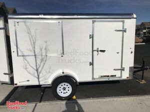 Fresh 2019 6' x 12' Interstate Patriot Never Used Shaved Ice Concession Trailer
