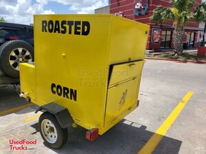 Never Used 4' x 4' Corn Roasting Trailer / New Corn Roaster Machine.
