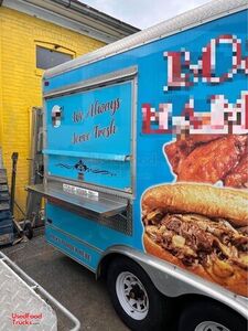 Like-New 8' x 16' Street Food Concession Trailer - Mobile Food Unit