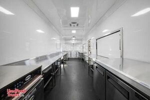 New 2022 Rock Solid Cargo 8.5' x 36' Custom Catering / Commercial Mobile Prep Kitchen