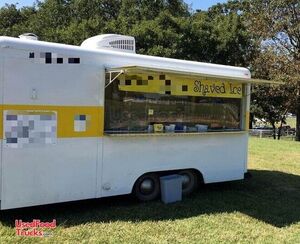 Used - 6' x 14' Waymatic Converted Old Coca-Cola Shaved Ice Trailer.