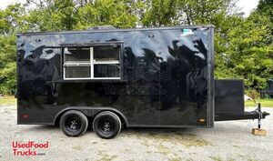 2022 8.5' x 16' Freedom Kitchen Food Concession Trailer with Fire Suppression