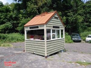 Concession Stand Trailer Kiosk.