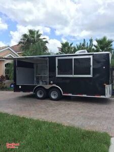 2016 - 8.5' x 18' Food Concession Trailer with Porch