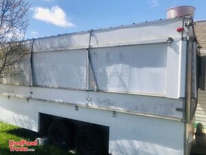 Super Spacious Vintage 1969 8' x 18' Shantz Food Concession Trailer.