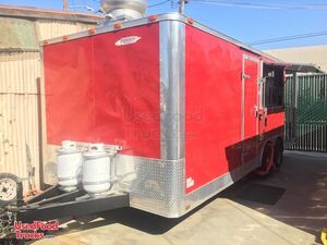 2013 8.5' x 21' Freedom Food Concession Trailer w/ Porch