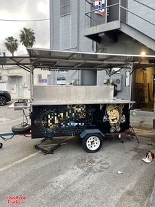 Compact and Turnkey -  2019 5' x 10' Custom Built Open Food Concession Trailer.