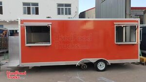NEW - 2025 8' x 18' Food Concession Trailer Mobile Vending Unit