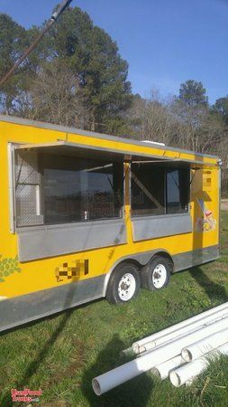 Turnkey 2009 - 8' x 24' Food Service Vending Mobile Kitchen Concession Trailer.