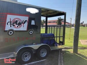 7' x 18' Food Concession Trailer with Porch