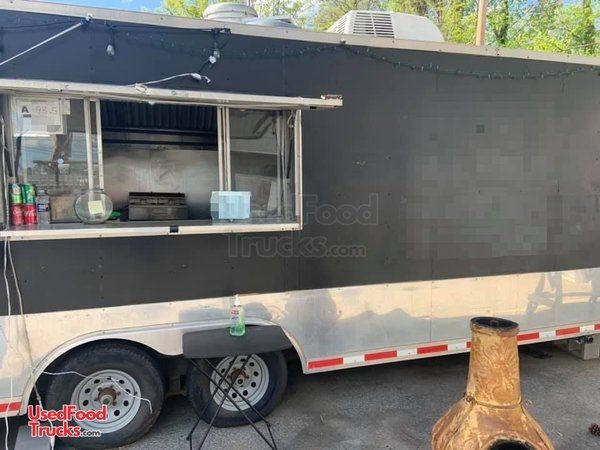 2010 - 7' x 24' Haulmark Mobile Kitchen Food Concession Trailer.