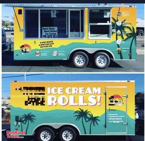 2012 Haulmark 8' x 16' Rolled Ice Cream Trailer / Mobile Ice Cream Parlor.