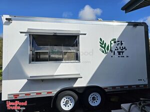 2020 7.6' x 16' Professional Food Concession Trailer / Kitchen on Wheels.