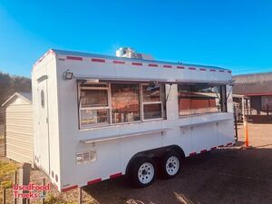 Built to Order 2024 Fully Equipped 8  x 18   Mobile Kitchen Concession Trailer w/ California Insignia