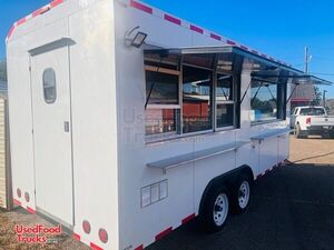 Built to Order 2024 Fully Equipped 8  x 18   Mobile Kitchen Concession Trailer w/ California Insignia