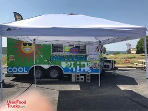 2020 - 8' x 16'  Food Concession Trailer- Slushy, Hot Dog, Ice Cream Vending Unit.