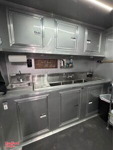 Well Equipped - 31' Barbecue Food Trailer with Porch | Food Concession Trailer