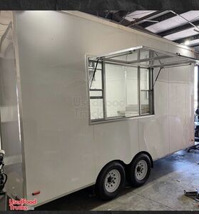 2025 16' Kitchen Food Concession Trailer with Pro Fire System + HCD Insignia