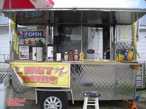 Custom SS 650 Custom Hot Dog / Food Concession Trailer