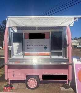 Super Cute and Lightweight 2020 5.5' x 7.5' Basic Concession Vending Trailer.
