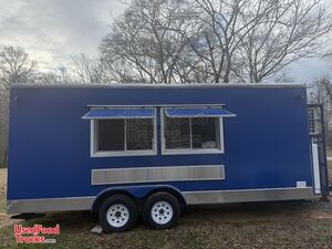 Like New - 2025 8' x 20' Kitchen Food Concession Trailer with Fire Suppression