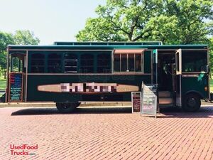 One-of-a-Kind Coach Trans Trolley Mobile Kitchen Food Truck.