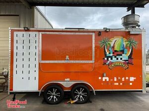 2020 7' x 16' Cargo Craft Snowball/Hotdog Concession Food Trailer.
