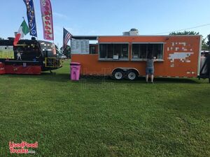 Fully-Loaded 2015 Southwest 8.5' x 20' Kitchen Food Trailer with Porch