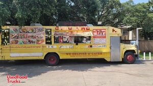 Fully Equipped 40' International All-Purpose Food Truck with Pro Fire System