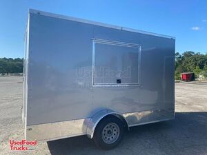 7' x 12' Empty Concession Trailer / Mobile Vending Unit.