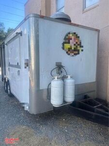 Used - 8' x 20' Food Concession Trailer with Open Porch