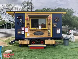 2021 8' x 15' Food Concession Trailer Mobile Vending Unit