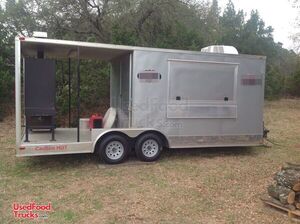 2015 22' x 8.5' BBQ Concession Trailer with Porch