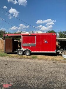 2009 - 9' x 28' Barbecue Rig Food Concession Trailer with Porch
