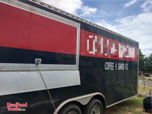 2019 Spartan 8.5' x 20' Coffee and Shaved Ice Concession Trailer / Mobile Cafe.