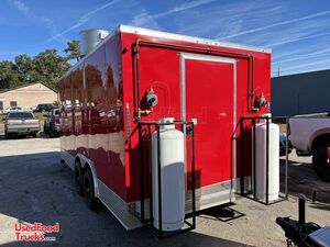 New 2022 - 8.5' x 18' Kitchen Food Trailer | Concession Food Trailer.