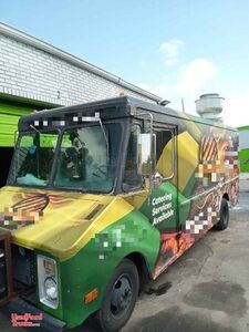 Used Chevrolet Step Van Kitchen Food Truck with Pro-Fire System