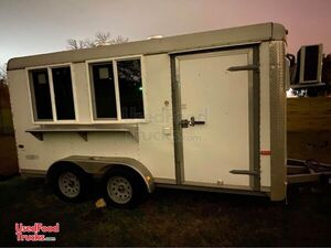 New - 2015 7' x 14' Kitchen Food Trailer | Food Concession Trailer.