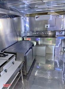 New - 2015 7' x 14' Kitchen Food Trailer | Food Concession Trailer